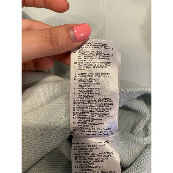 Adidas Women’s Mint Green Cropped Hoodie Size Small - Picture 7 of 11